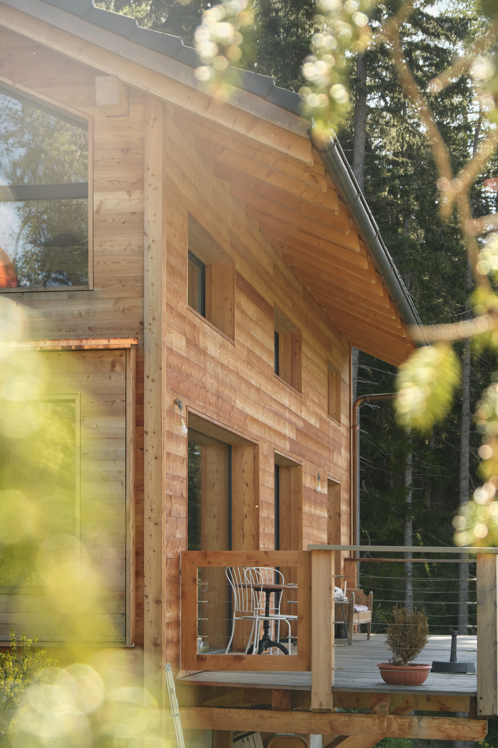 Projet de construction durable en bois en Valais