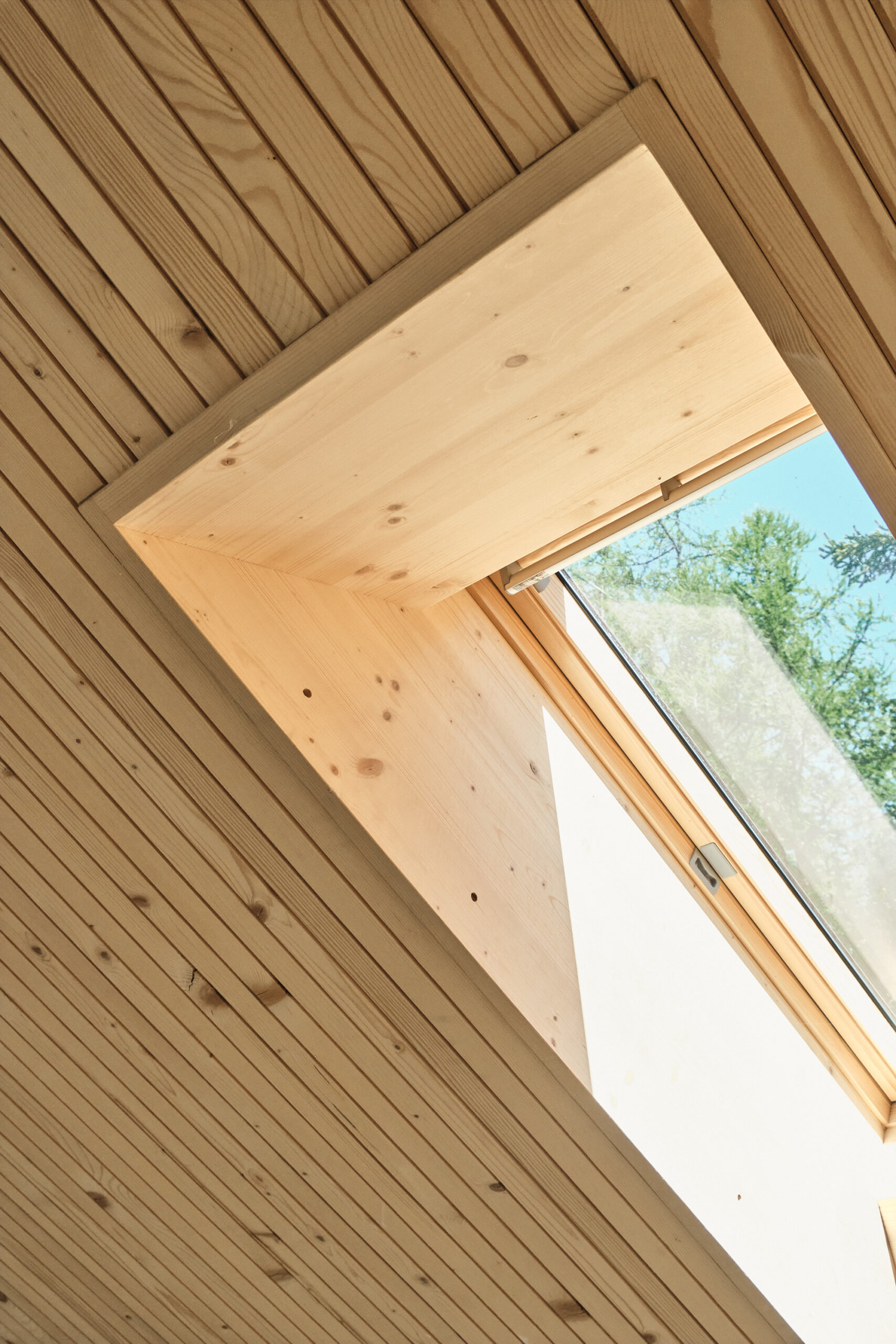 Maison écologique conçue en bois massif sans colle en Suisse