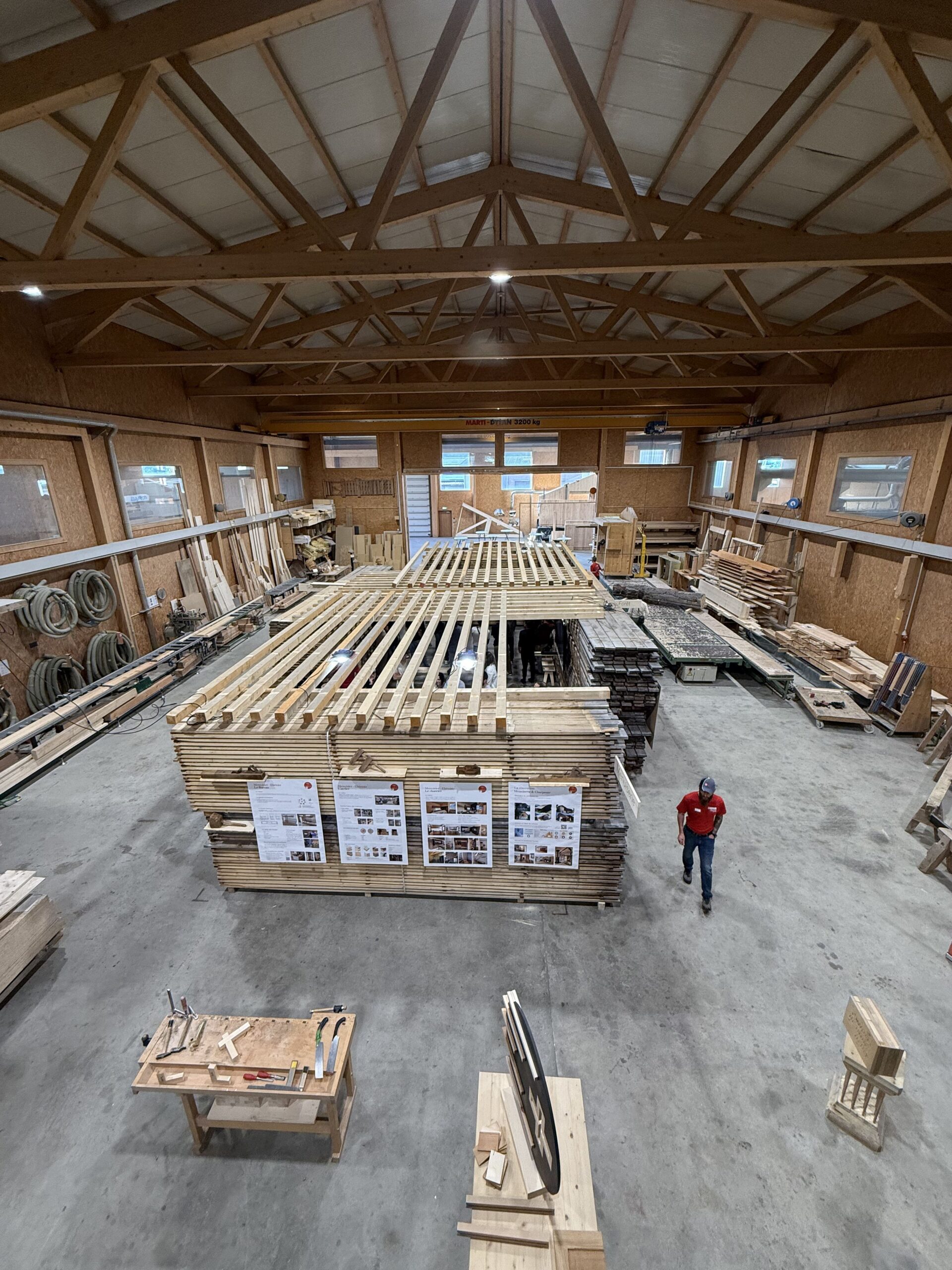 Journées du Bois Suisse section Bas-Valais - workshop architectes