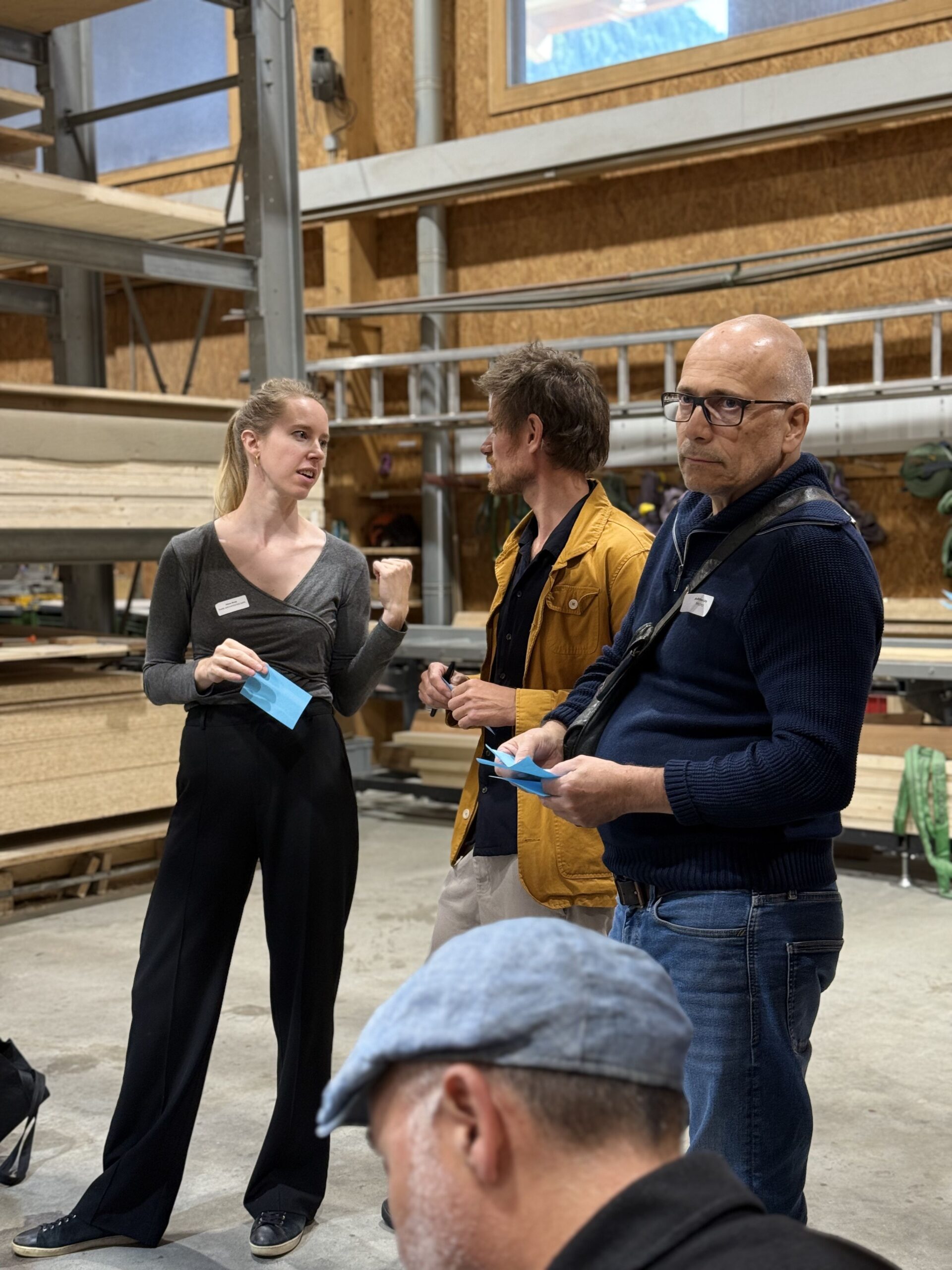 Workshop architectes aux Journées du Bois Suisse section Bas-Valais